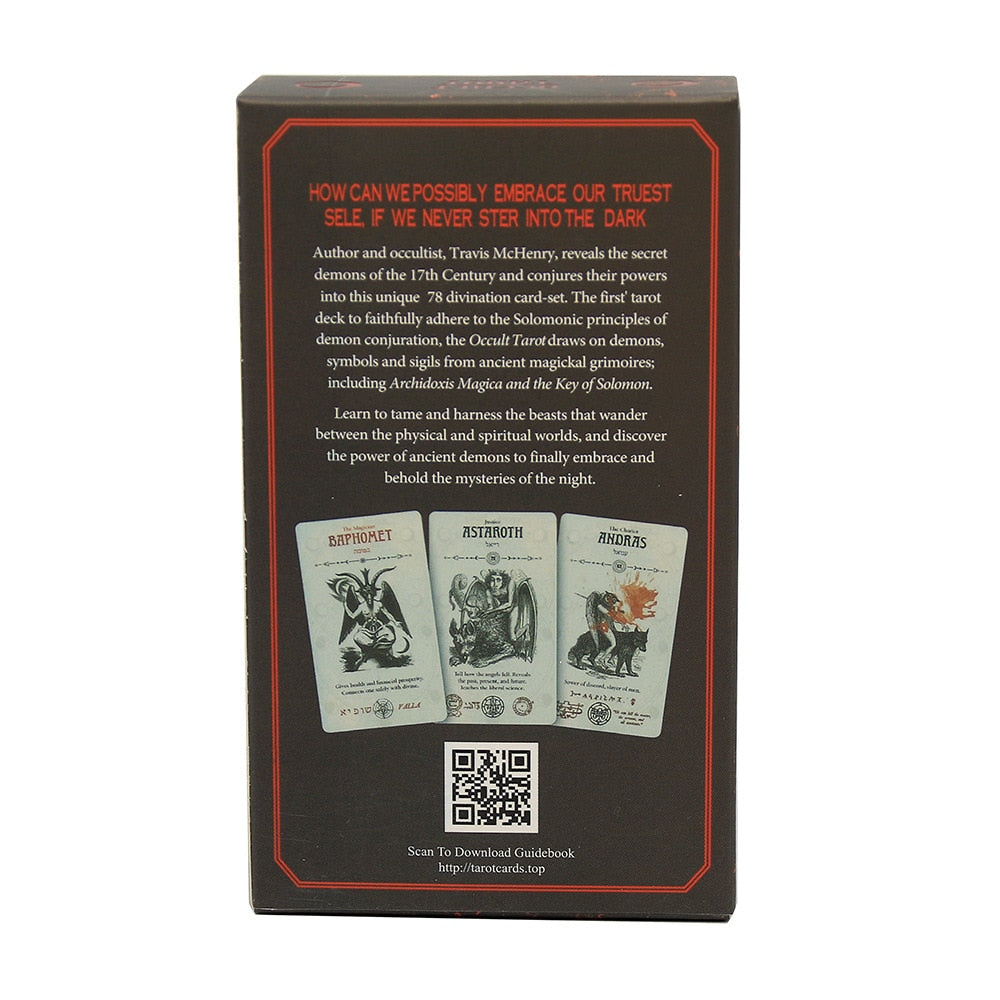 Occult Tarot/Oracle Card Deck Set