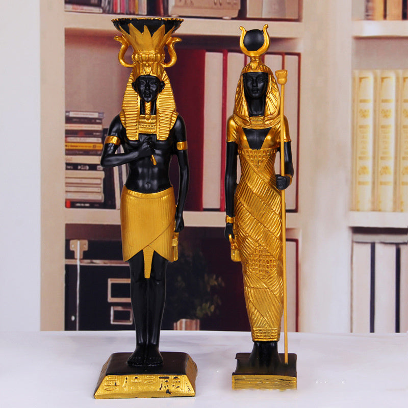 Egyptian Pharaoh Egyptian God of War Cleopatra Resin Ornaments