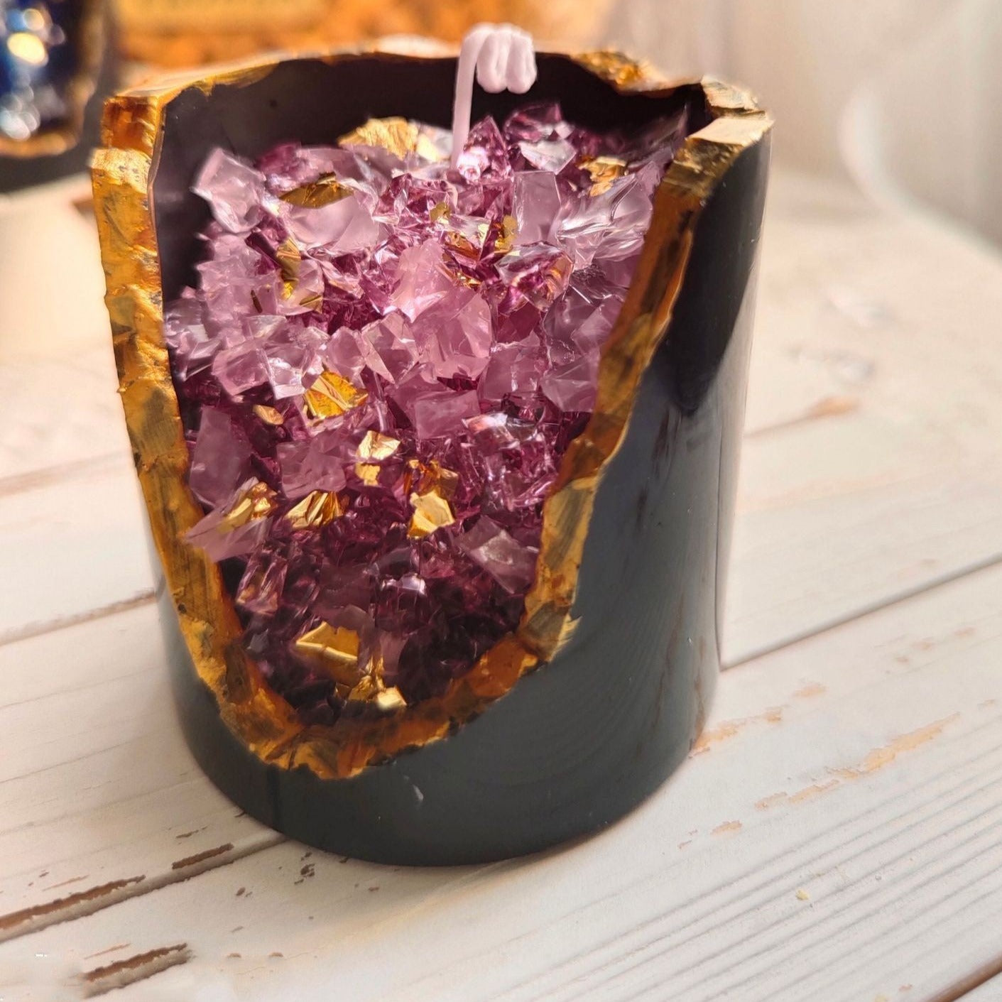 Aromatherapy Crystal Candles
