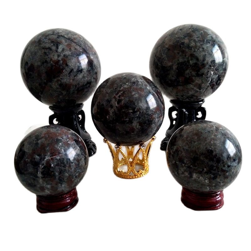 Natural Stone Yooperlite Crystal Sphere Ball /Powerful Chakra Energy 5A+