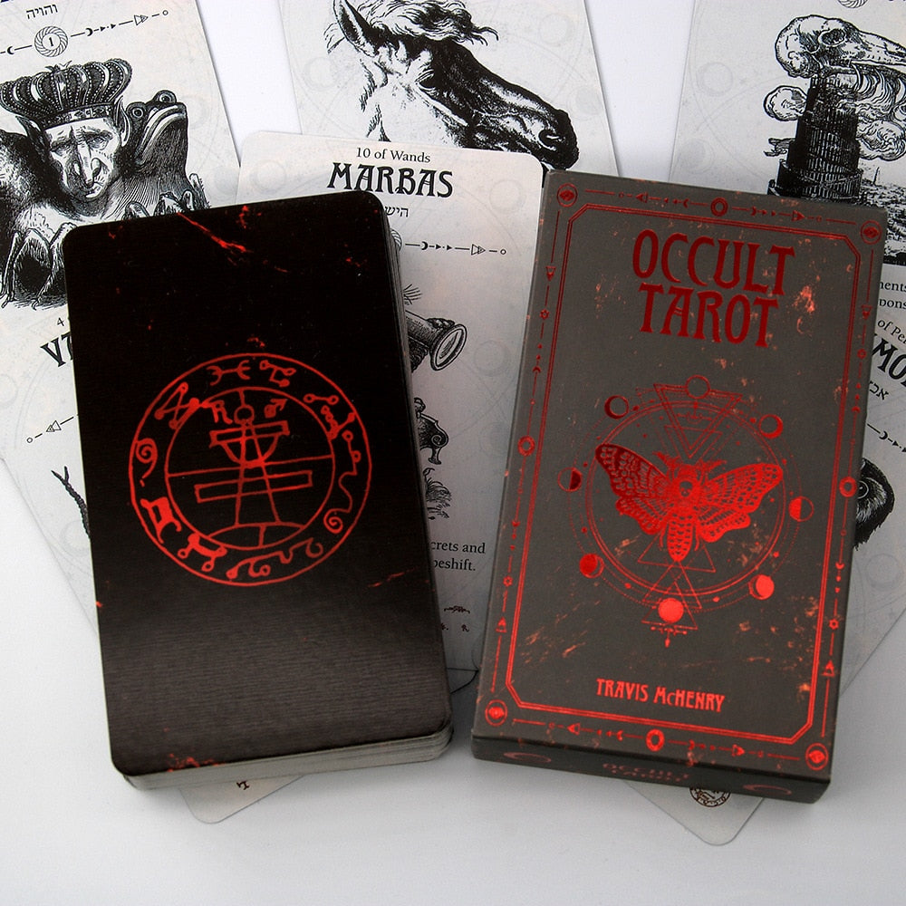 Occult Tarot/Oracle Card Deck Set